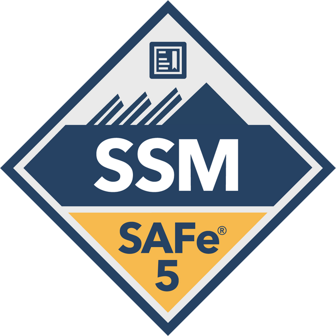 image of SAFe SSM logo