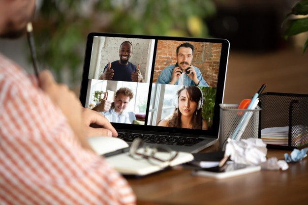 Image for a video call